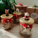 Mini Frascos Personalizados Navideños